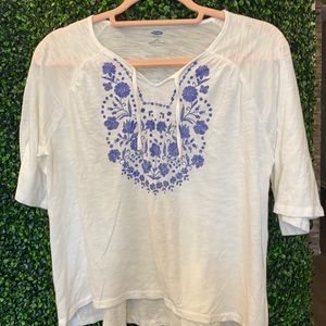 Kids old navy 3/4 sleeve tshirt